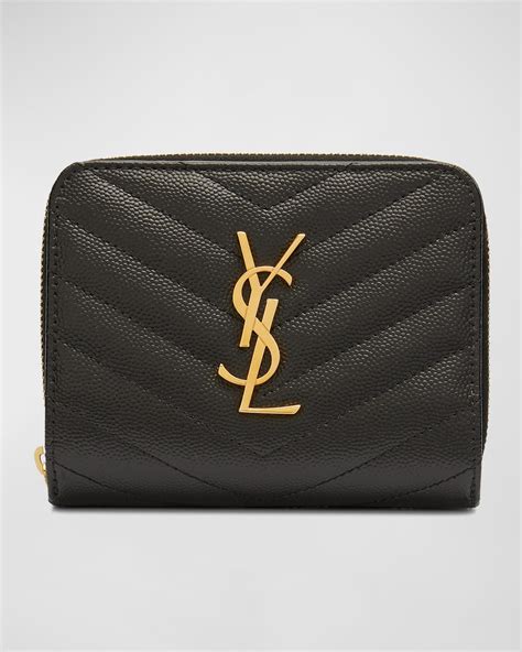 ysl wallet zipper|YSL envelope wallet.